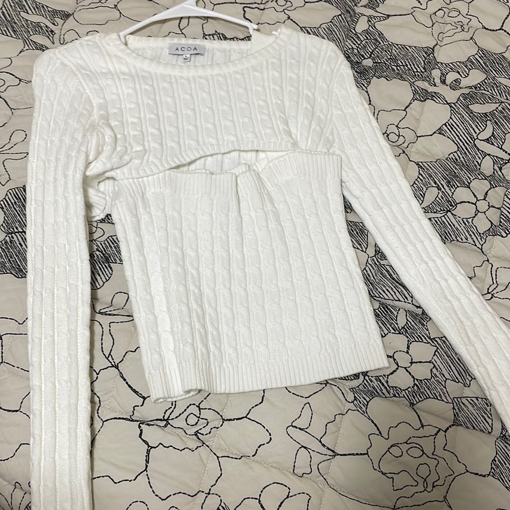 Shopstarlow peek a boo sweater